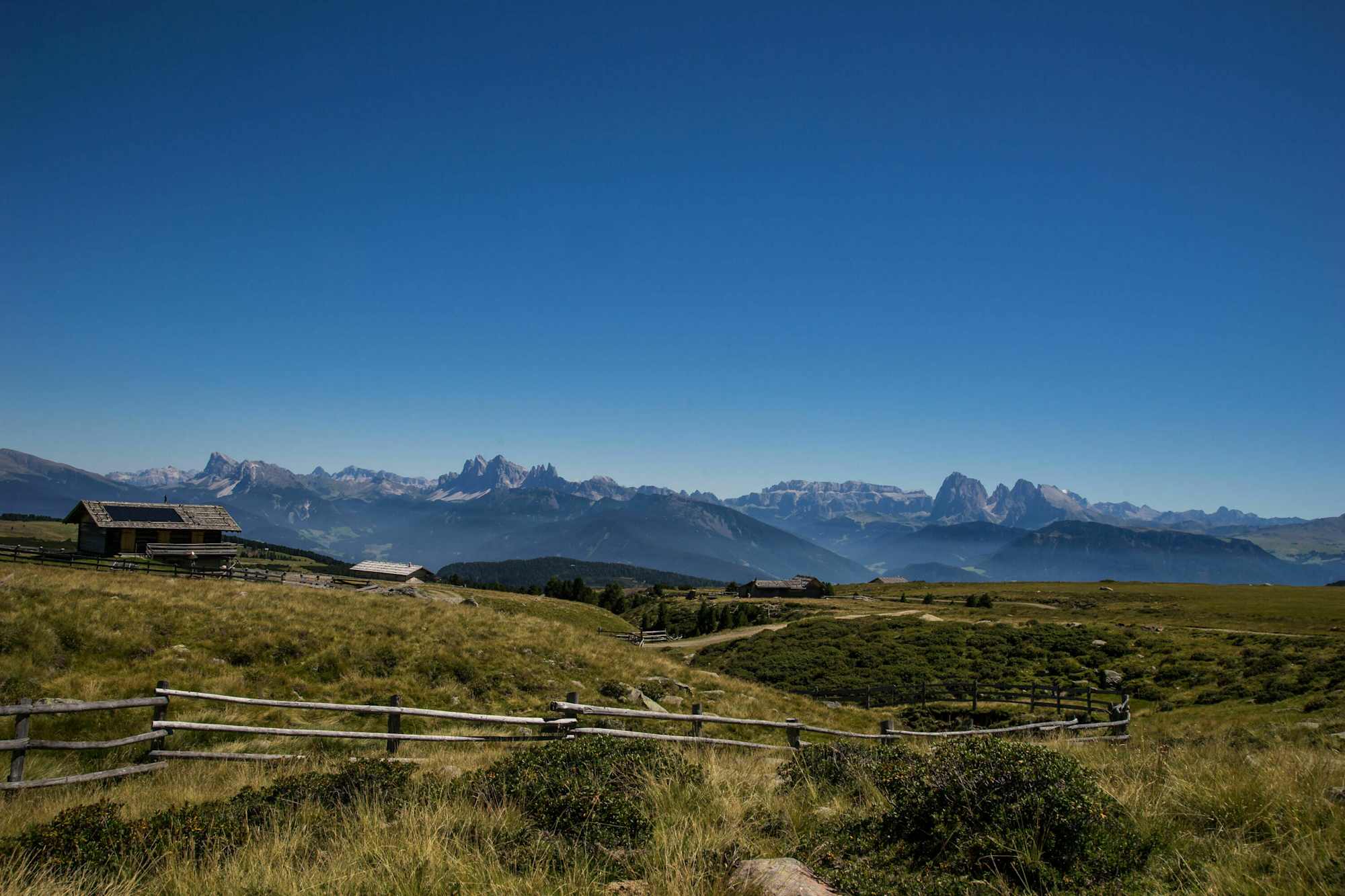 Freie Sicht zu den Dolomiten
